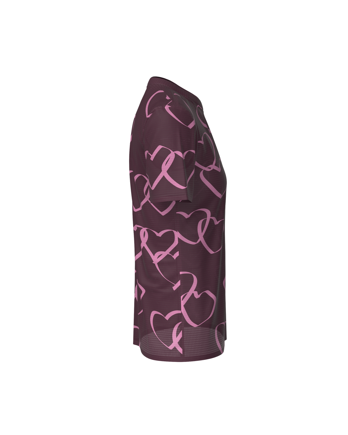 FALKON WOMEN HEART PARADE GRAPE JUICE - Maillots trail-running - 5 - kinetik-adrenalink