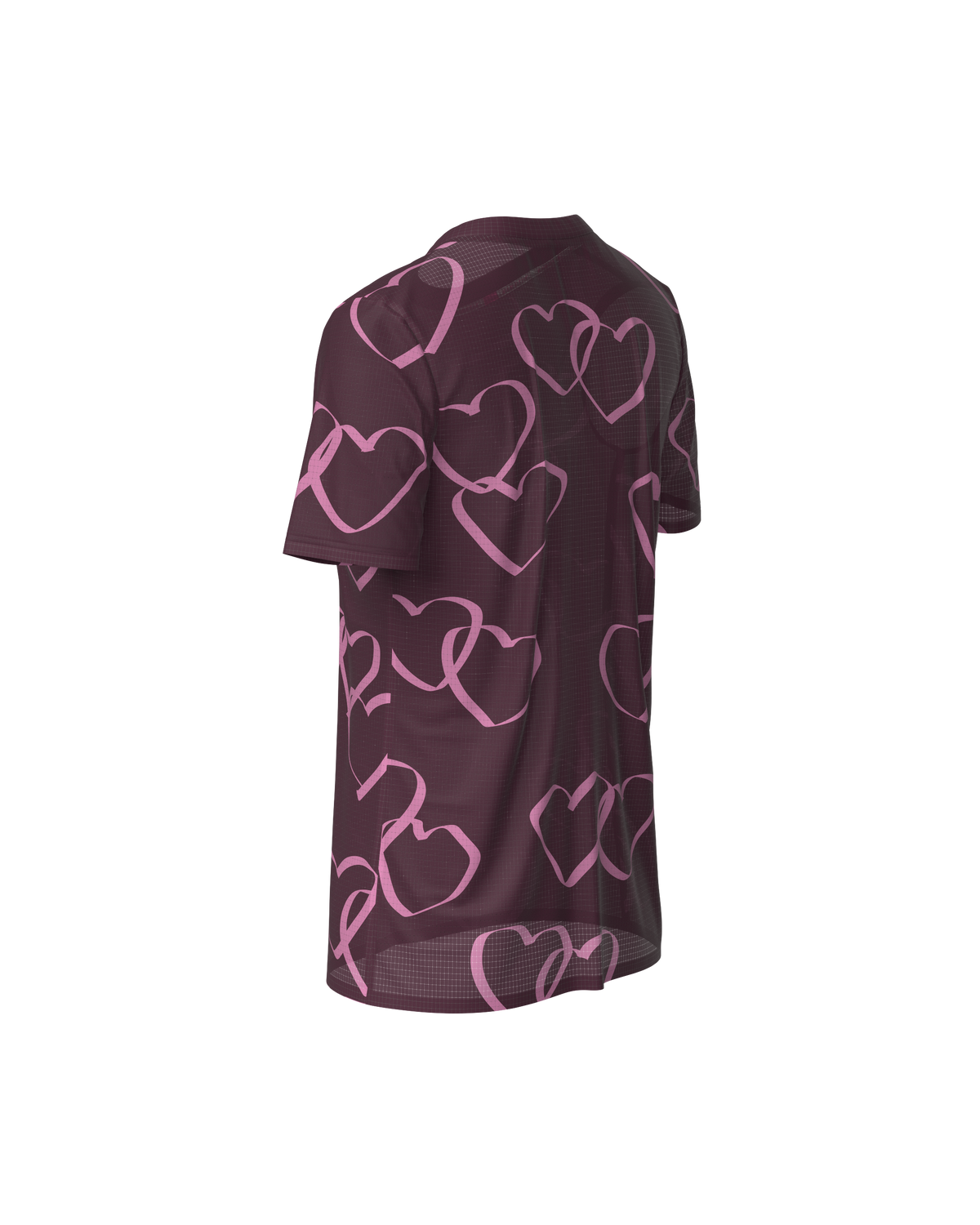 FALKON WOMEN HEART PARADE GRAPE JUICE - Maillots trail-running - 8 - kinetik-adrenalink