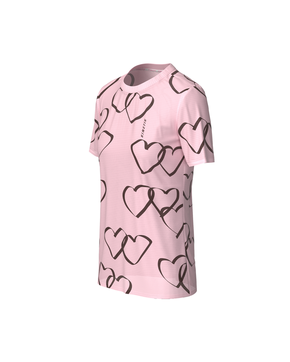 FALKON WOMEN HEART PARADE PETAL PINK - Maillots trail-running - 1 - kinetik-adrenalink