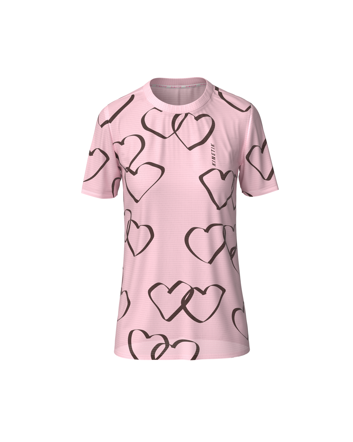 FALKON WOMEN HEART PARADE PETAL PINK - Maillots trail-running - 3 - kinetik-adrenalink