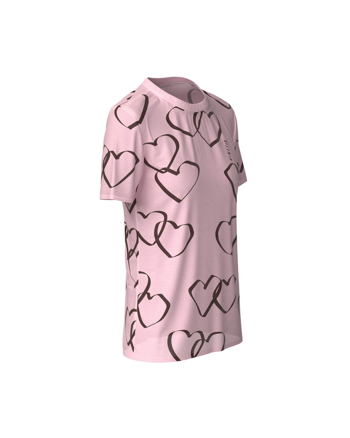 FALKON WOMEN HEART PARADE PETAL PINK - Maillots trail-running - 4 - kinetik-adrenalink