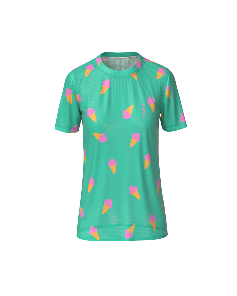 FALKON WOMEN HOLIDAY SERIES ICE CREAM DOT - Maillots trail-running - 3 - kinetik-adrenalink