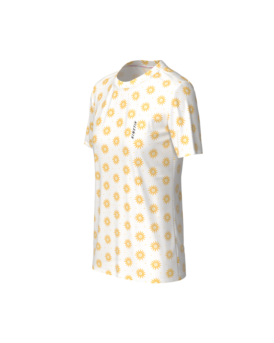 FALKON WOMEN HOLIDAY SERIES SUN WHITE - Maillots trail-running - 1 - kinetik-adrenalink