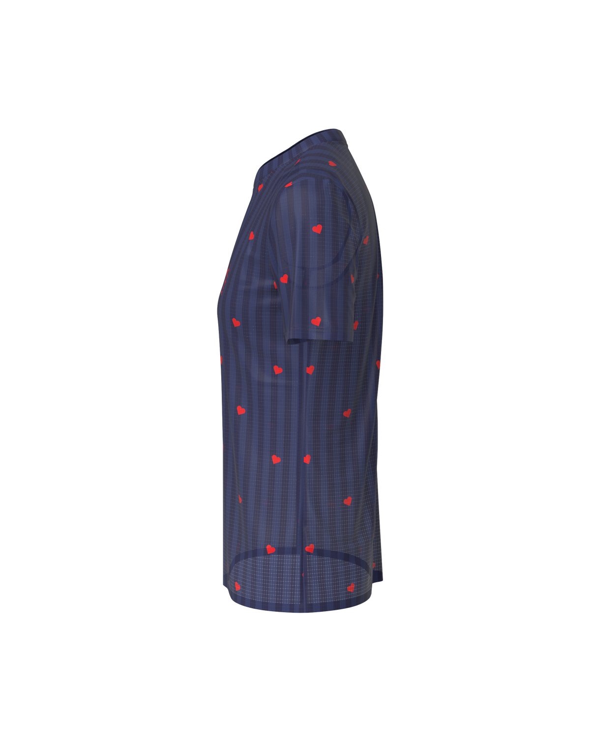Maillots trail-running FALKON WOMEN LOVE STRIPE NAVY - 9 - kinetik