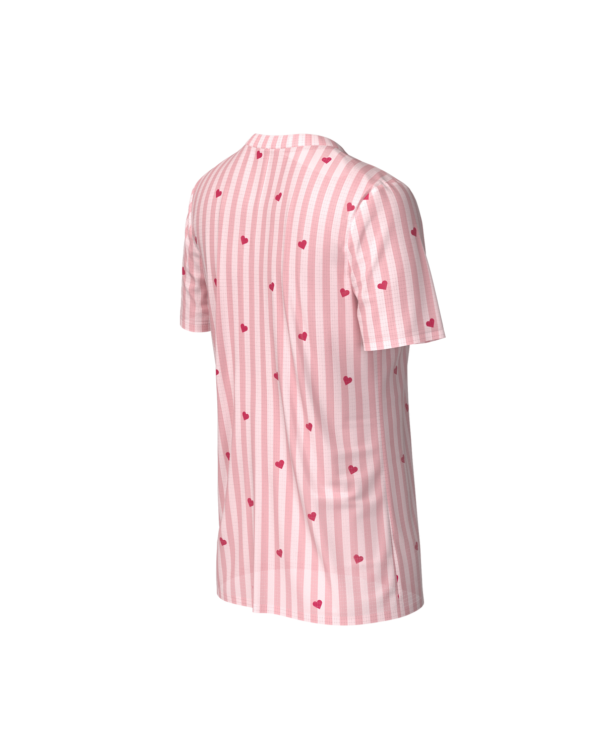 Maillots trail-running FALKON WOMEN LOVE STRIPE PINK - 6 - kinetik