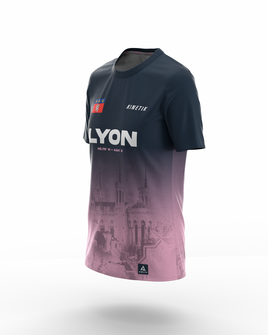 FALKON WOMEN LYON - women's short-sleeve trail-running jersey - kinetik-adrenalink