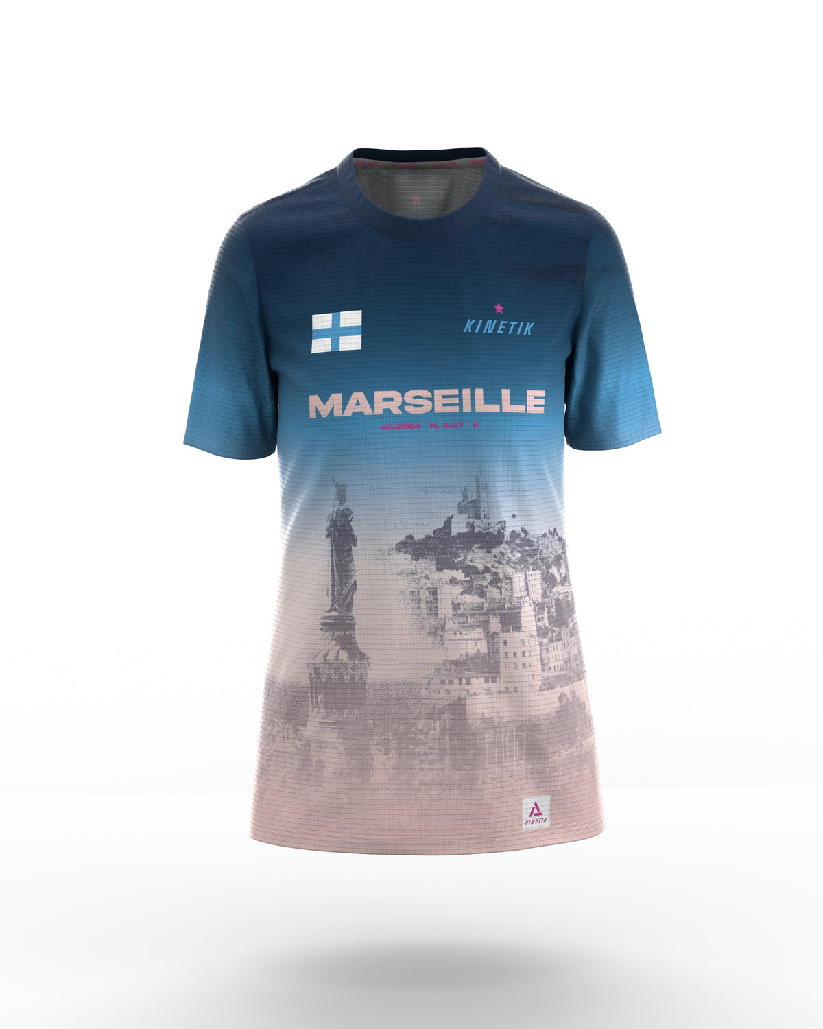 FALKON WOMEN MARSEILLE - Maillots trail-running - 2 - kinetik-adrenalink