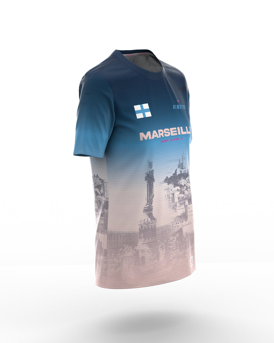 FALKON WOMEN MARSEILLE - women's short-sleeve trail running jersey - kinetik-adrenalink
