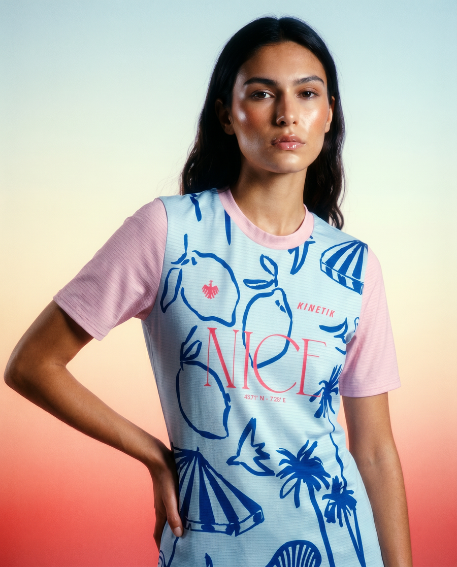 FALKON WOMEN NICE ARTWORK - Maillots trail-running - 2 - kinetik-adrenalink
