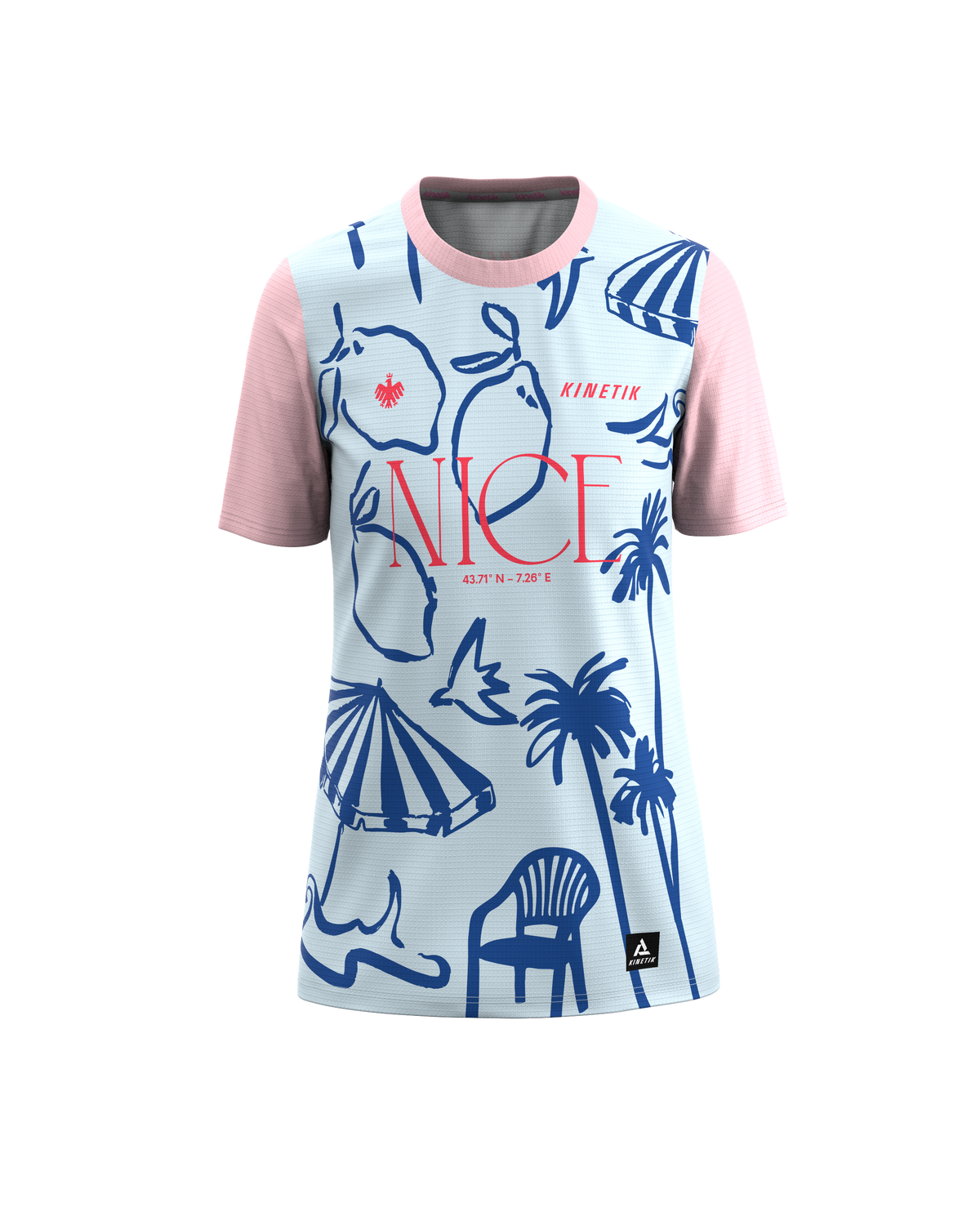 FALKON WOMEN NICE ARTWORK - Maillots trail-running - 3 - kinetik-adrenalink