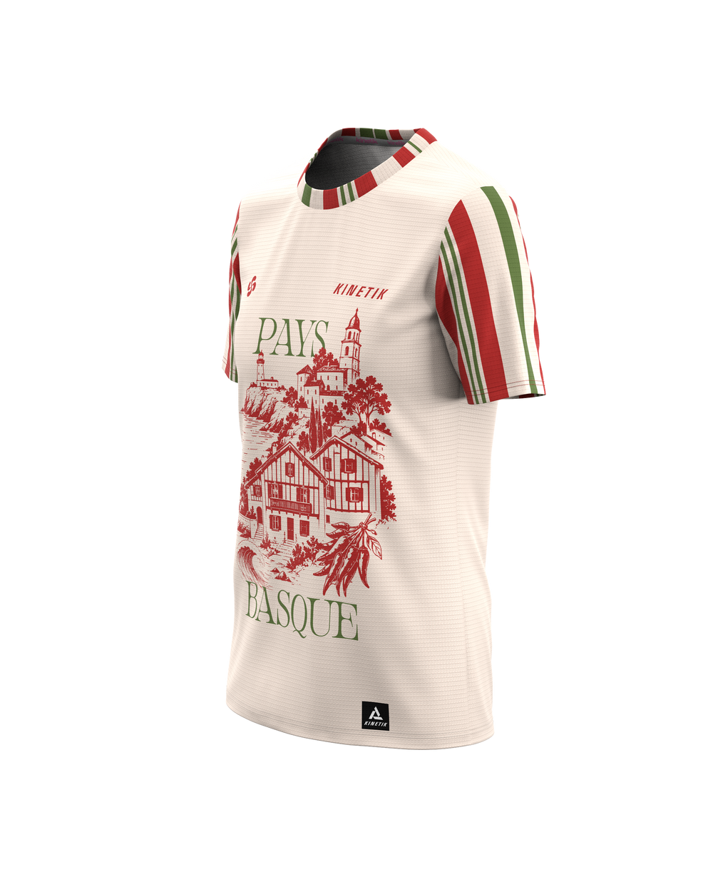 FALKON WOMEN PAYS BASQUE LANDSCAPE - Maillots trail-running - 1 - kinetik-adrenalink