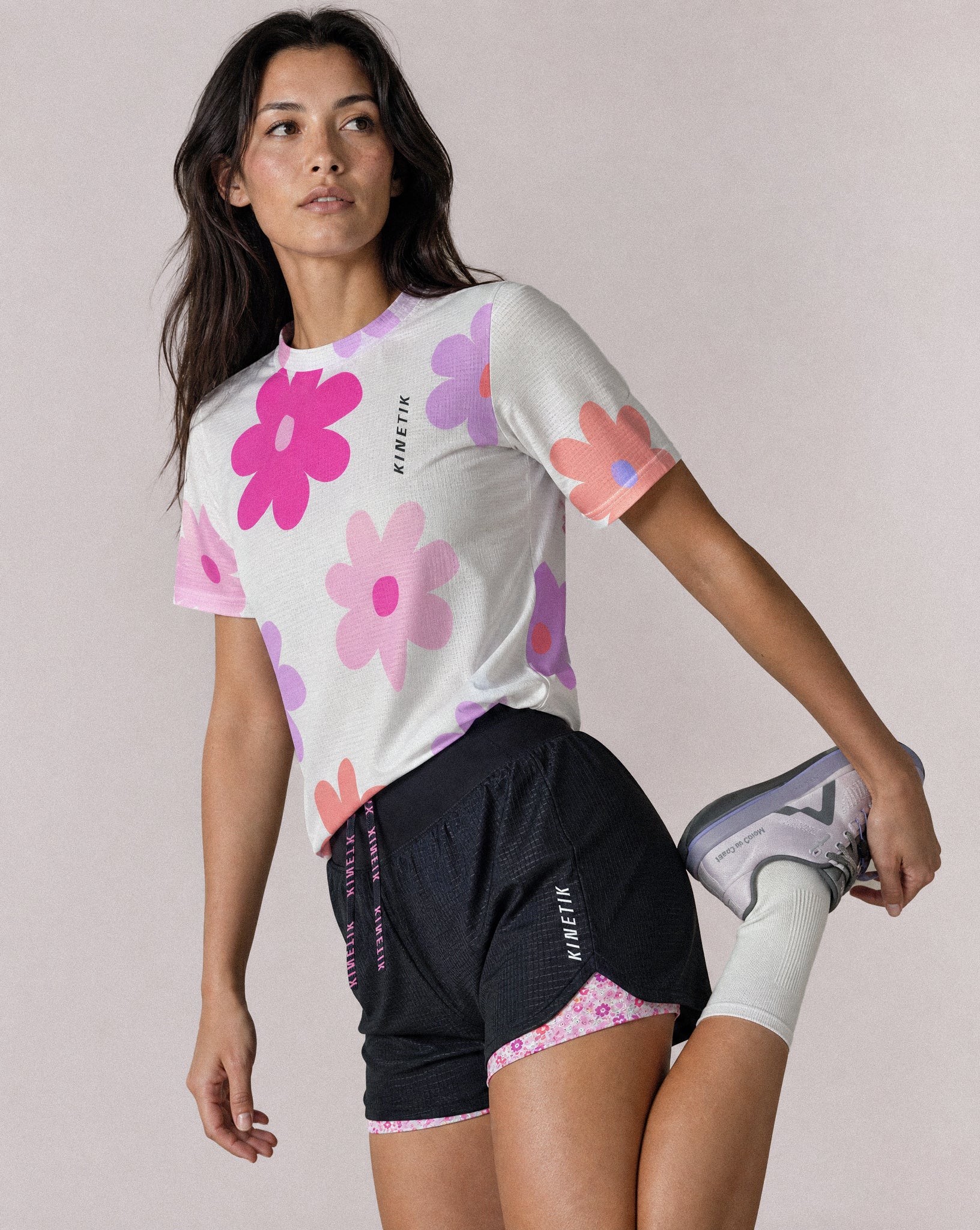 FALKON WOMEN PURE FLORE - Maillots trail-running - 2 - kinetik-adrenalink