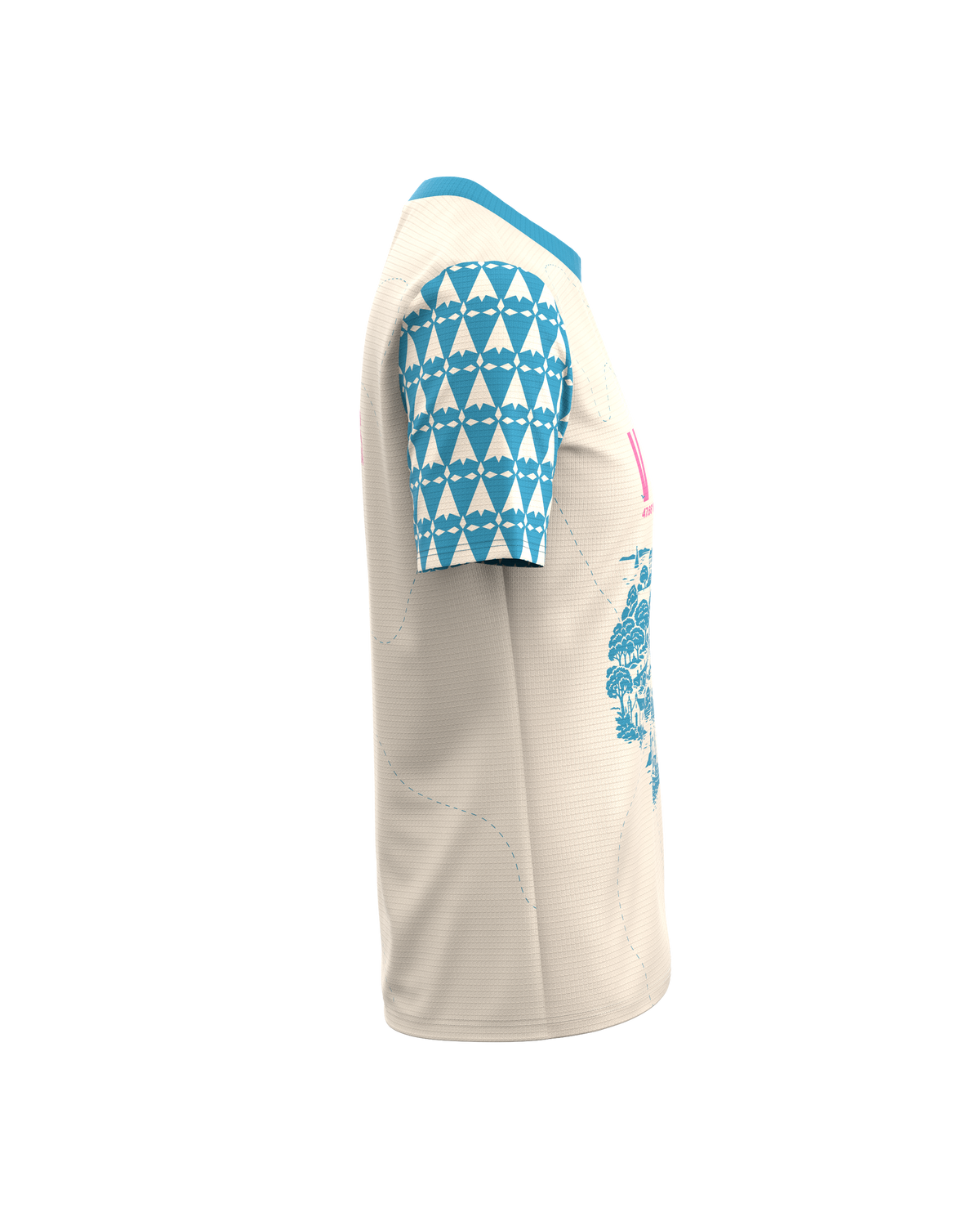 FALKON WOMEN VANNES BLEU - Maillots trail-running - 4 - kinetik-adrenalink