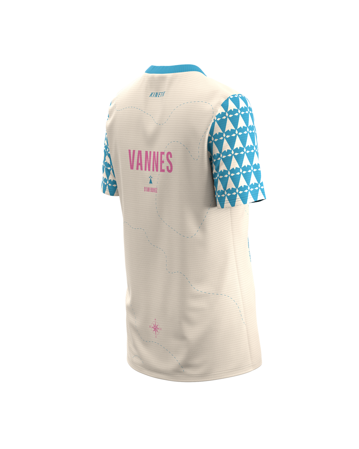 FALKON WOMEN VANNES BLEU - Maillots trail-running - 5 - kinetik-adrenalink