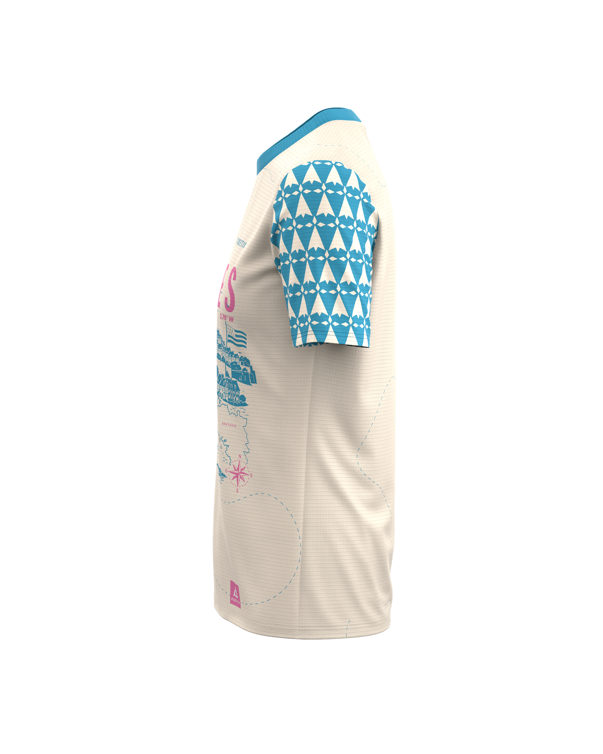 FALKON WOMEN VANNES BLEU - Maillots trail-running - 8 - kinetik-adrenalink
