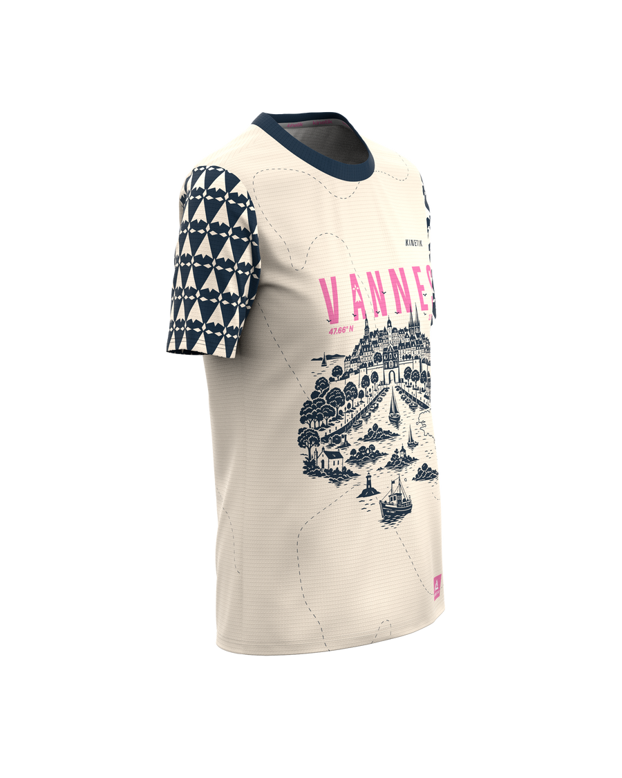 FALKON WOMEN VANNES NAVY - Maillots trail-running - 3 - kinetik-adrenalink