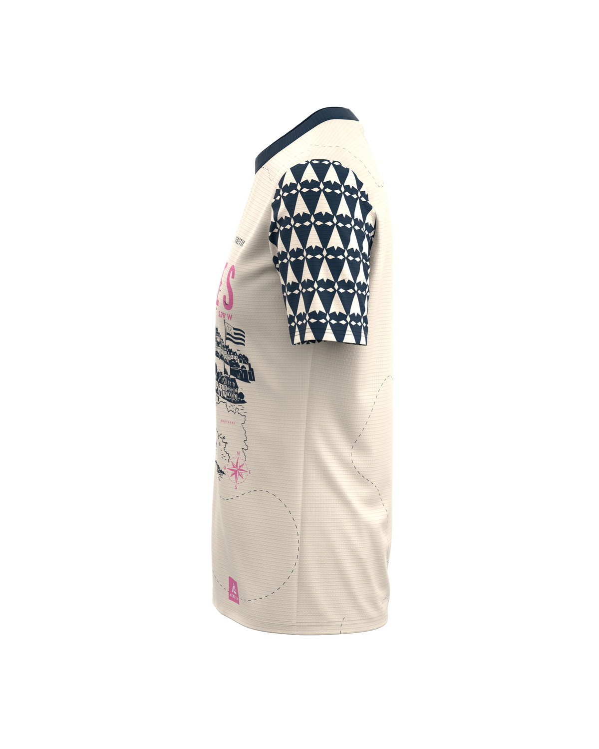 FALKON WOMEN VANNES NAVY - Maillots trail-running - 8 - kinetik-adrenalink