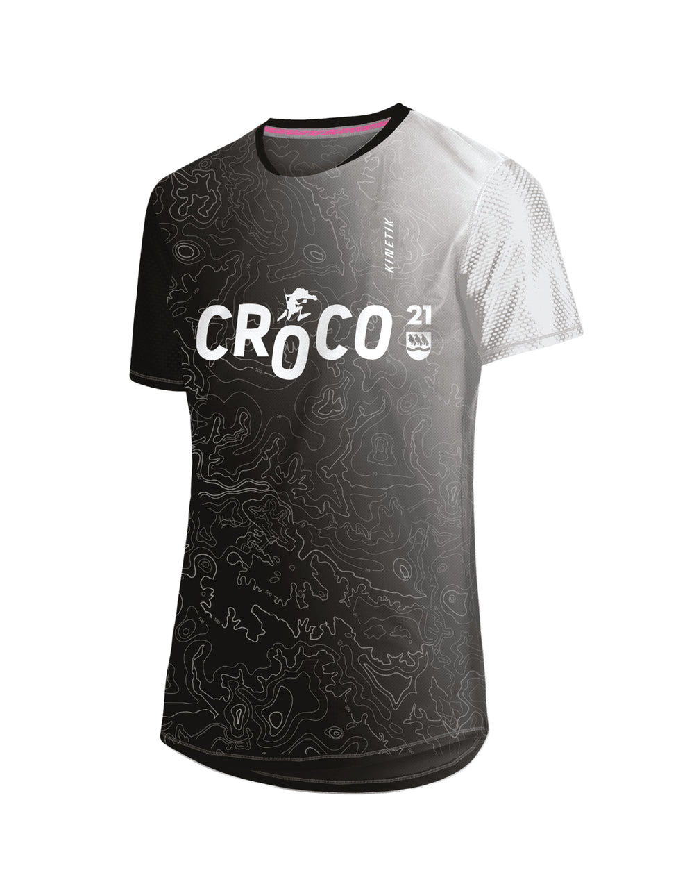 MAILLOT FEMME FALKON DENIVELE - CROCO - Maillots trail-running - 1 - kinetik-adrenalink