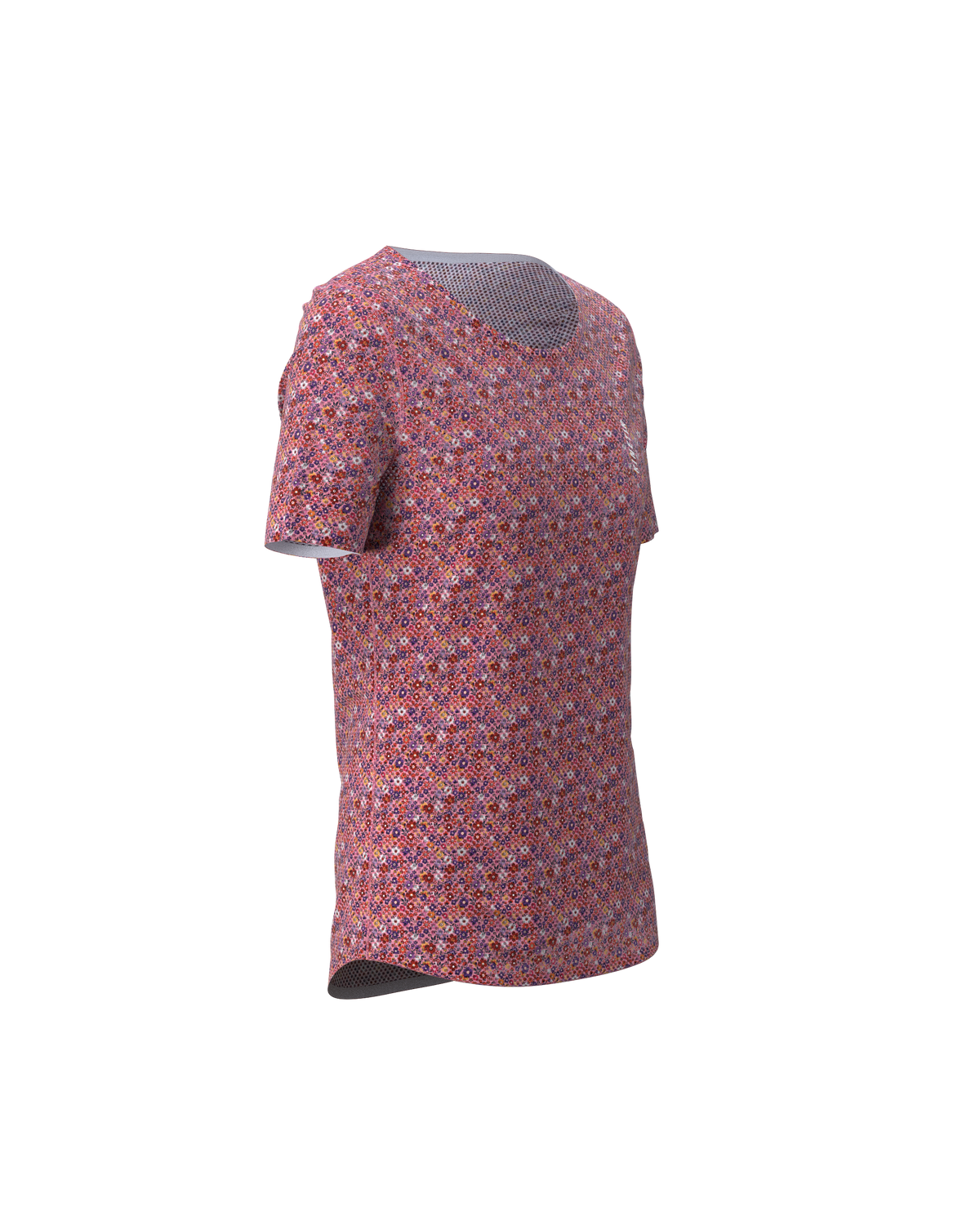 MAVRIK AR.90 WOMEN FLORAL CHERRY - Maillots trail-running - 4 - kinetik-adrenalink