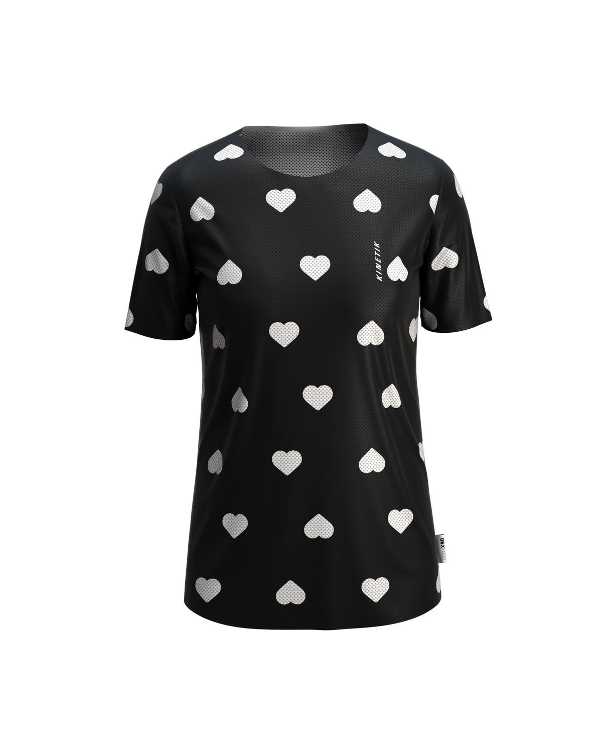 MAVRIK AR.90 WOMEN HEARTRUNNEUSE BLACK - Maillots trail-running - 4 - kinetik-adrenalink