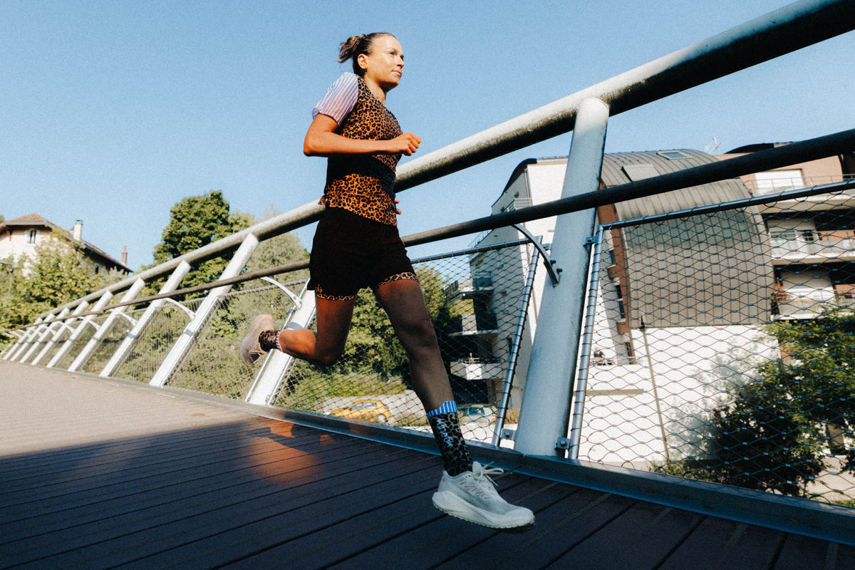 MAVRIK AR.90 WOMEN LEOPARD X MARINIERE - Maillots trail-running - 6 - kinetik-adrenalink