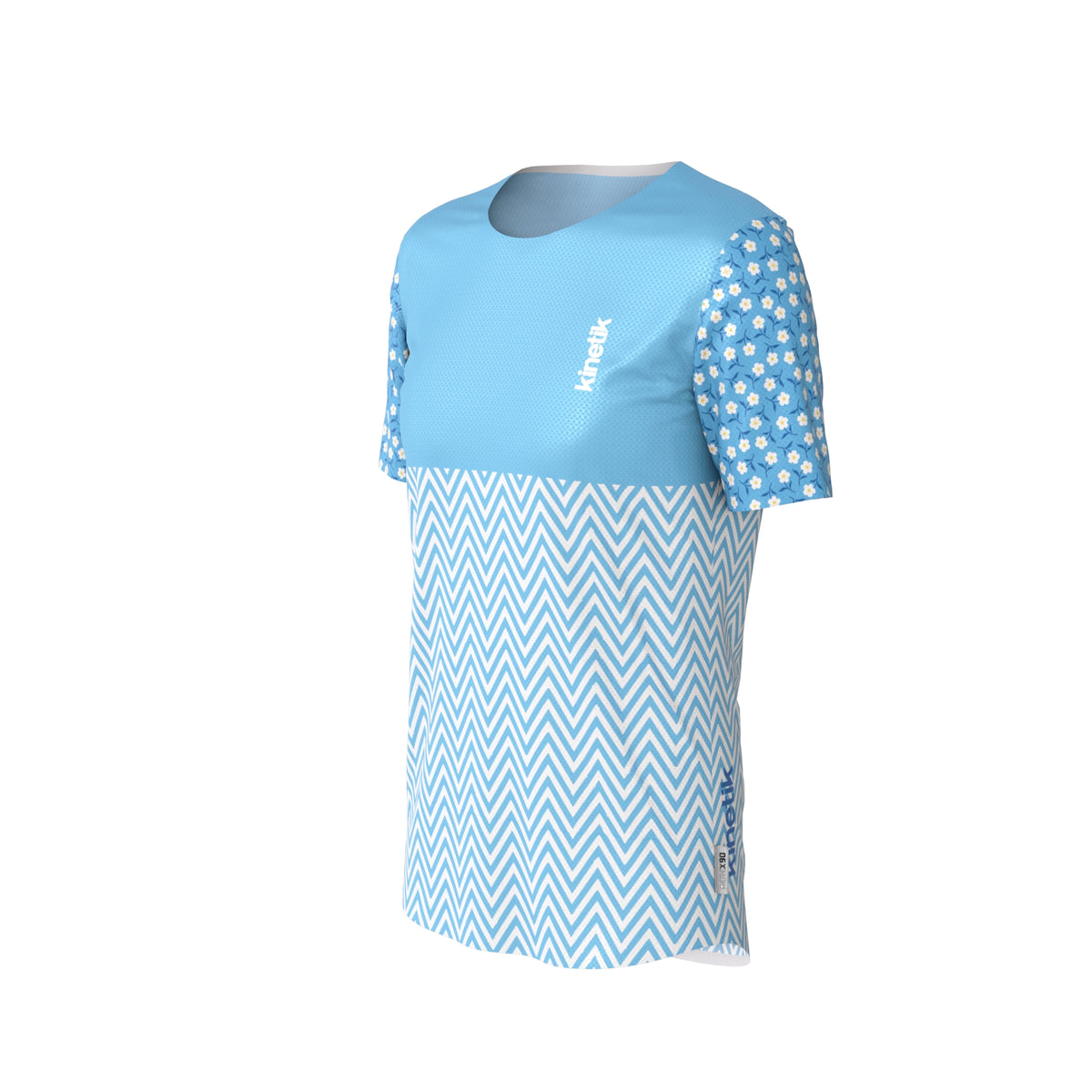 MAVRIK AR.90 WOMEN OCEANIC FLOWERS HAWAIIAN - Maillots trail-running - 1 - kinetik-adrenalink