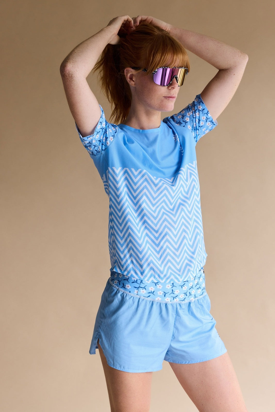 MAVRIK AR.90 WOMEN OCEANIC FLOWERS HAWAIIAN - Maillots trail-running - 8 - kinetik-adrenalink