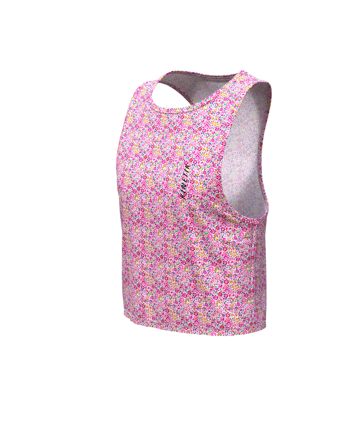 MAVRIK CROP TOP BLOOM - Maillots trail-running - 1 - kinetik-adrenalink