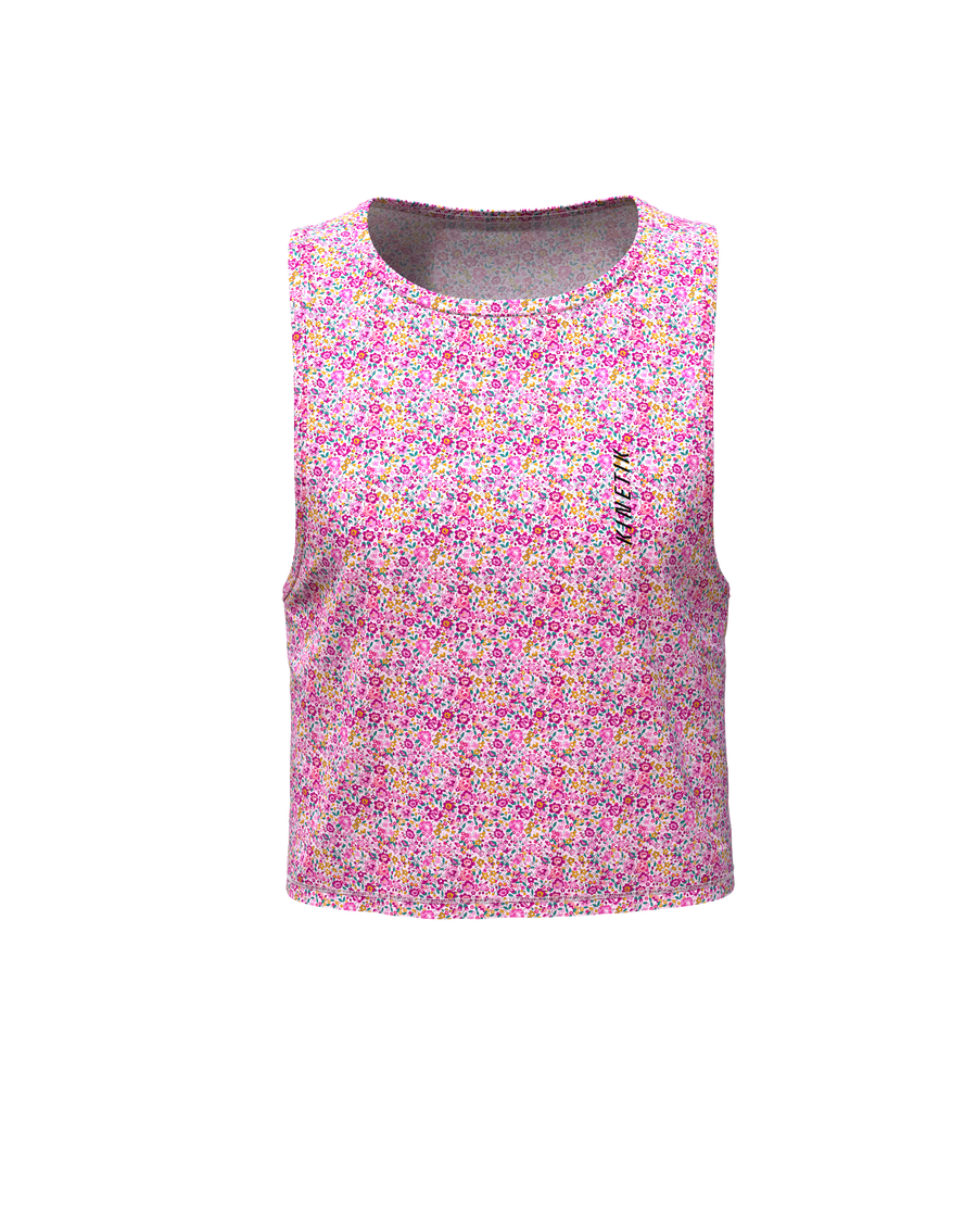MAVRIK CROP TOP BLOOM - Maillots trail-running - 3 - kinetik-adrenalink