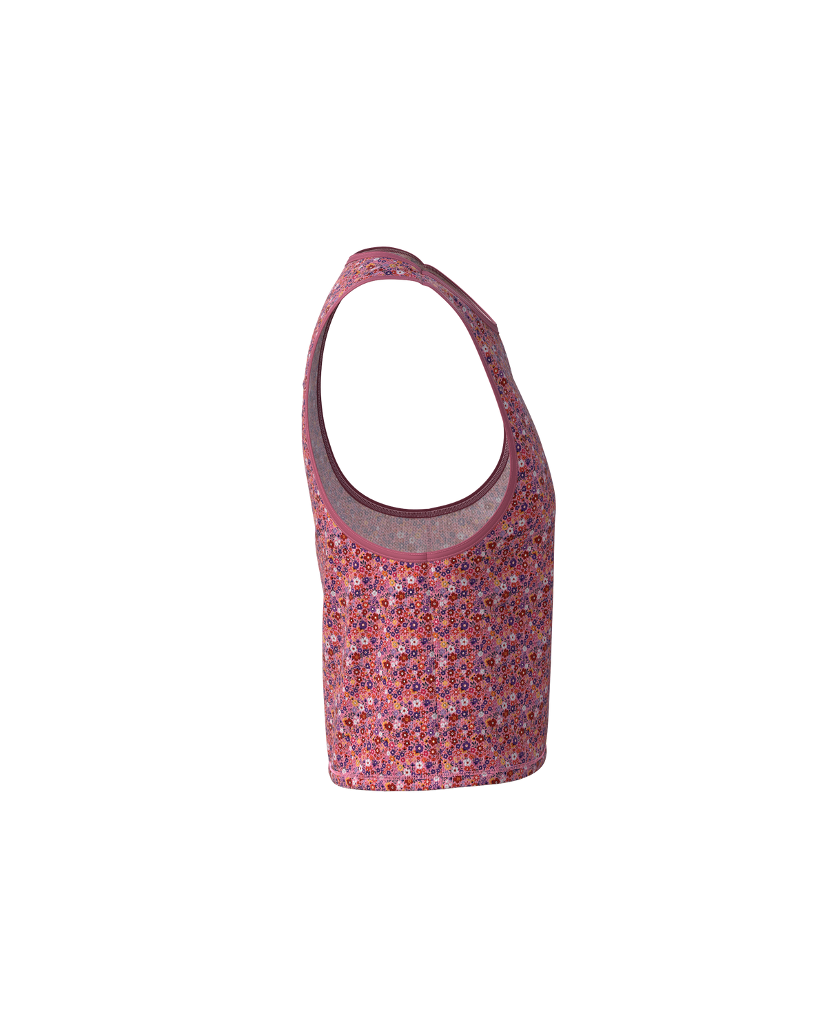 MAVRIK CROP TOP FLORAL CHERRY - Maillots trail-running - 5 - kinetik-adrenalink