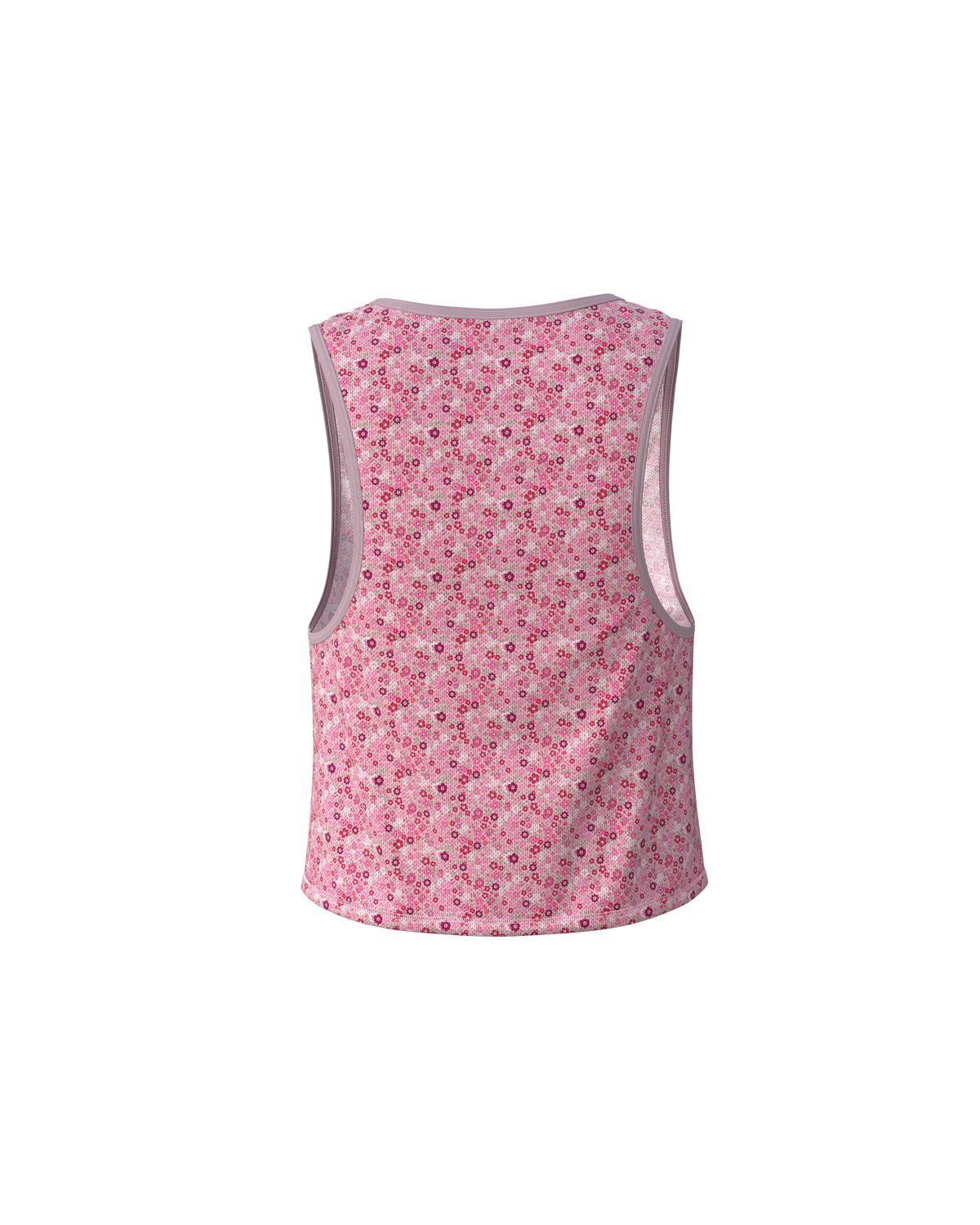 MAVRIK CROP TOP FLORAL MELLOW ROSE - Maillots trail-running - 7 - kinetik-adrenalink