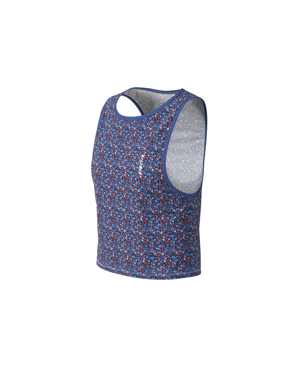 MAVRIK CROP TOP FLORAL PROVENCE - Maillots trail-running - 1 - kinetik-adrenalink