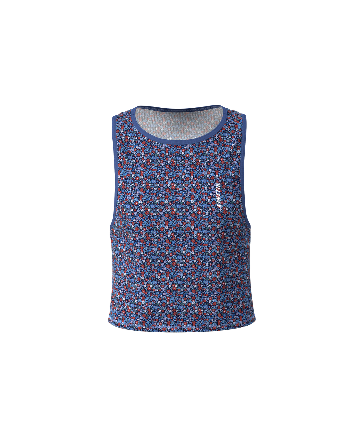 MAVRIK CROP TOP FLORAL PROVENCE - Maillots trail-running - 3 - kinetik-adrenalink