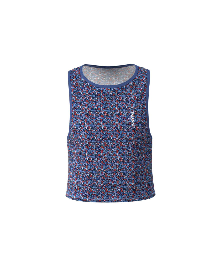 MAVRIK CROP TOP FLORAL PROVENCE - Maillots trail-running - 3 - kinetik-adrenalink