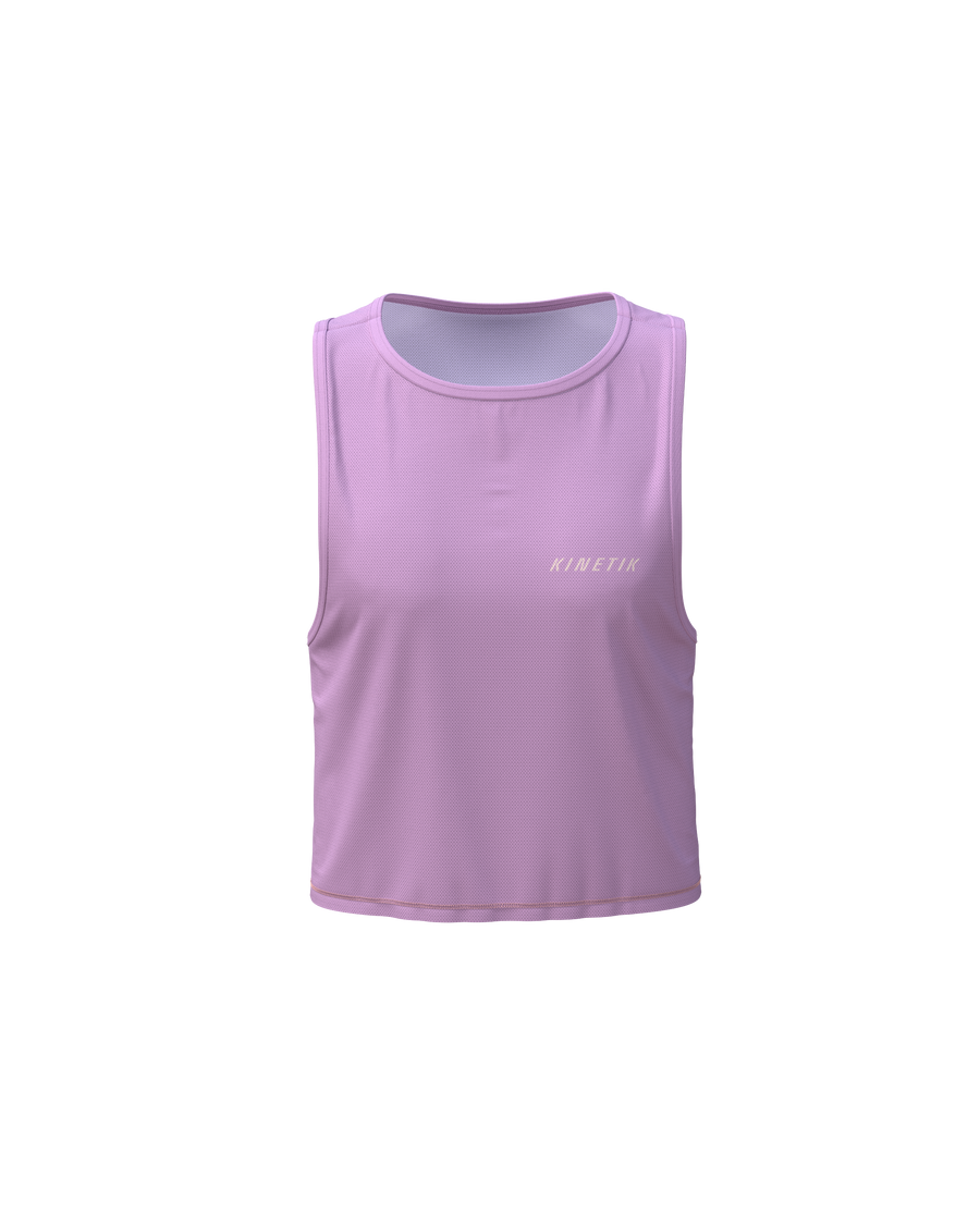 MAVRIK CROP TOP PINK GLO - Maillots trail-running - 3 - kinetik-adrenalink