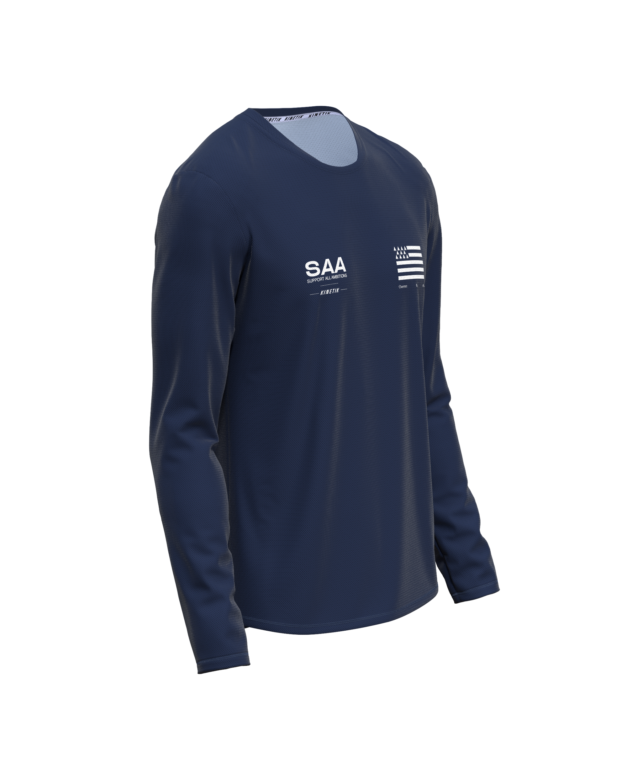 MAVRIK LS SAA BRE MEN - Maillots trail-running - 4 - kinetik-adrenalink