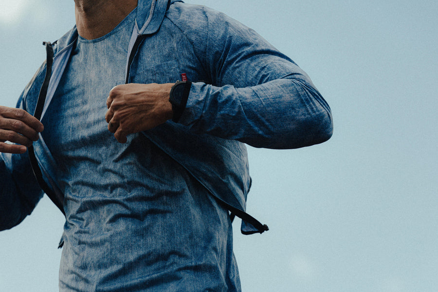 MAVRIK MEN DENIM - Maillots trail-running - 2 - kinetik-adrenalink