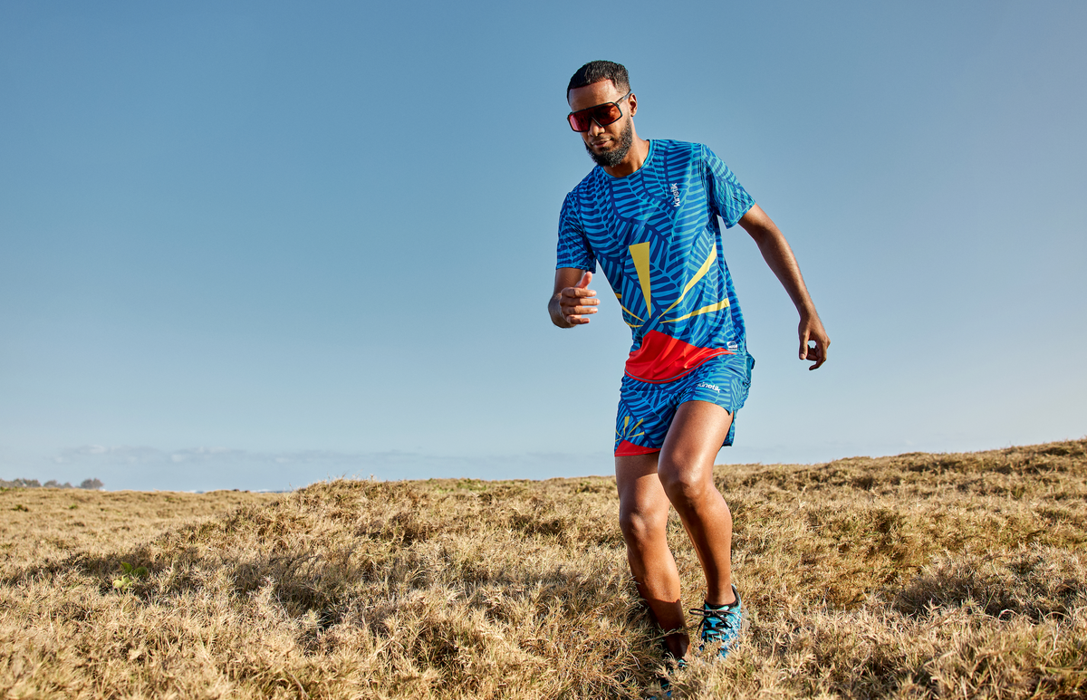 MAVRIK MEN ILE REUNION FLAG - Maillots trail-running - 2 - kinetik-adrenalink