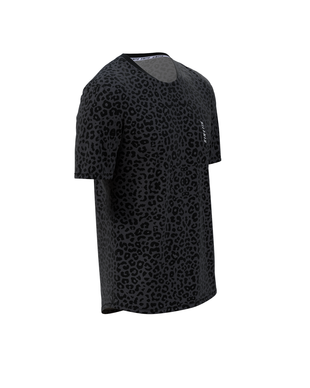 MAVRIK MEN LEOPARD BLACK COFFEE - Maillots trail-running - 4 - kinetik-adrenalink