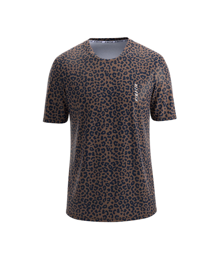 MAVRIK MEN LEOPARD TIRAMISU - Maillots trail-running - 3 - kinetik-adrenalink