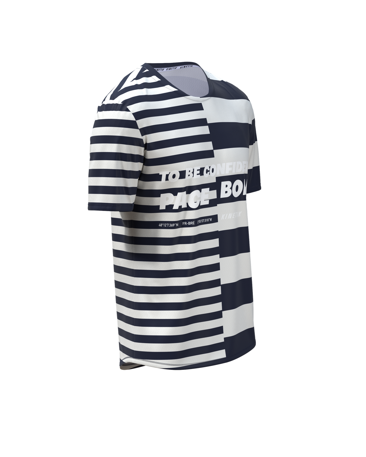 MAVRIK MEN PACE BOLD NAVY WHITE - Maillots trail-running - 3 - kinetik-adrenalink