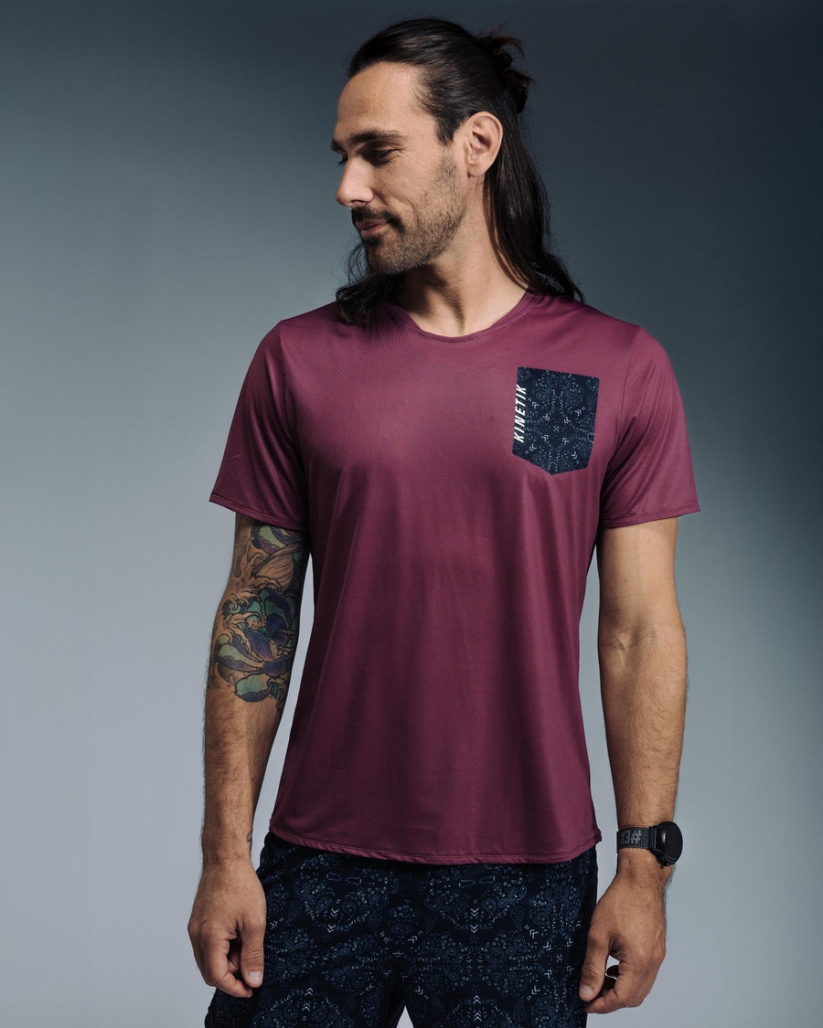 MAVRIK MEN PAISLEY - Maillots trail-running - 2 - kinetik-adrenalink