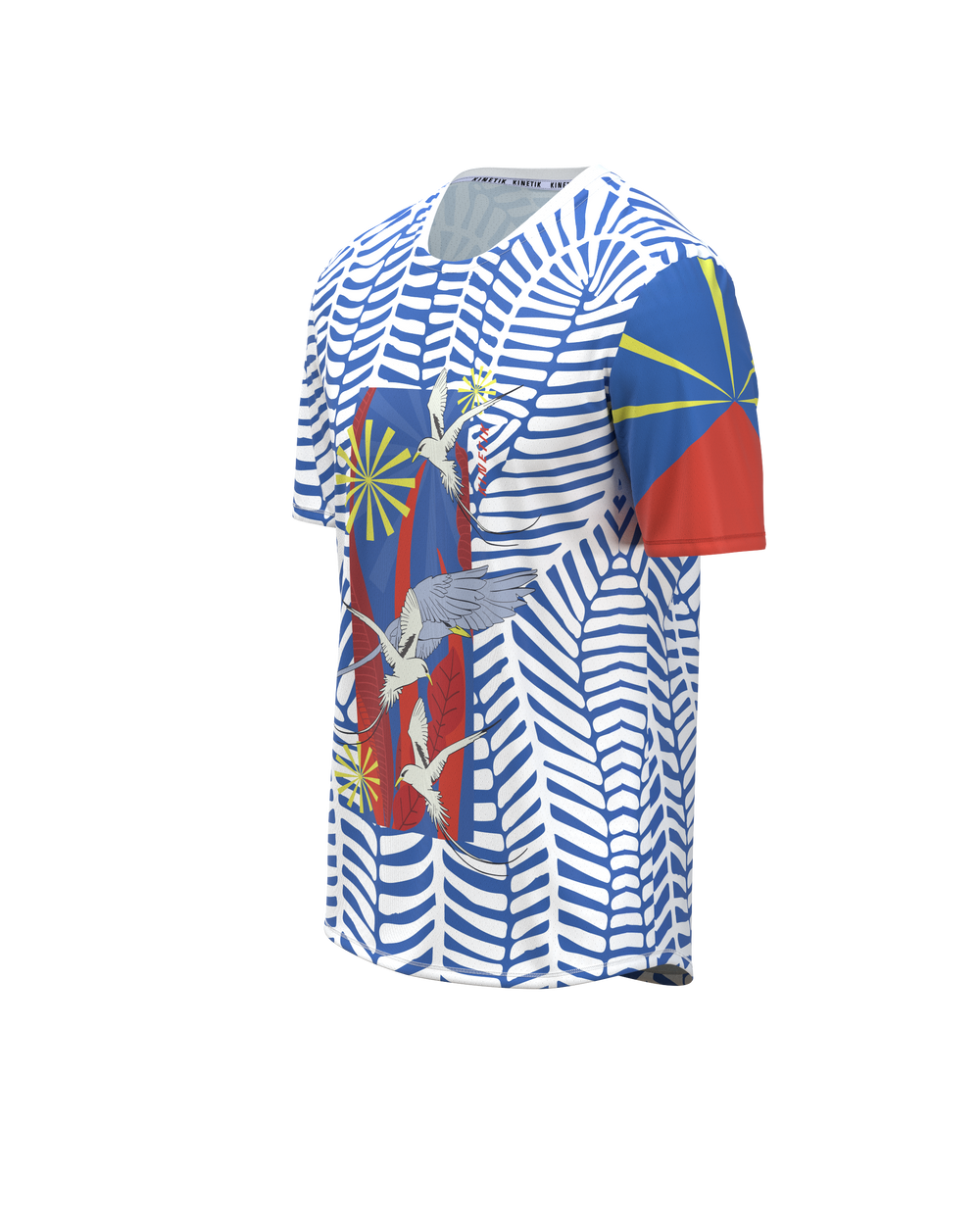 FALKON MEN BLUE - Trail Running Shirts - 1 - kinetik