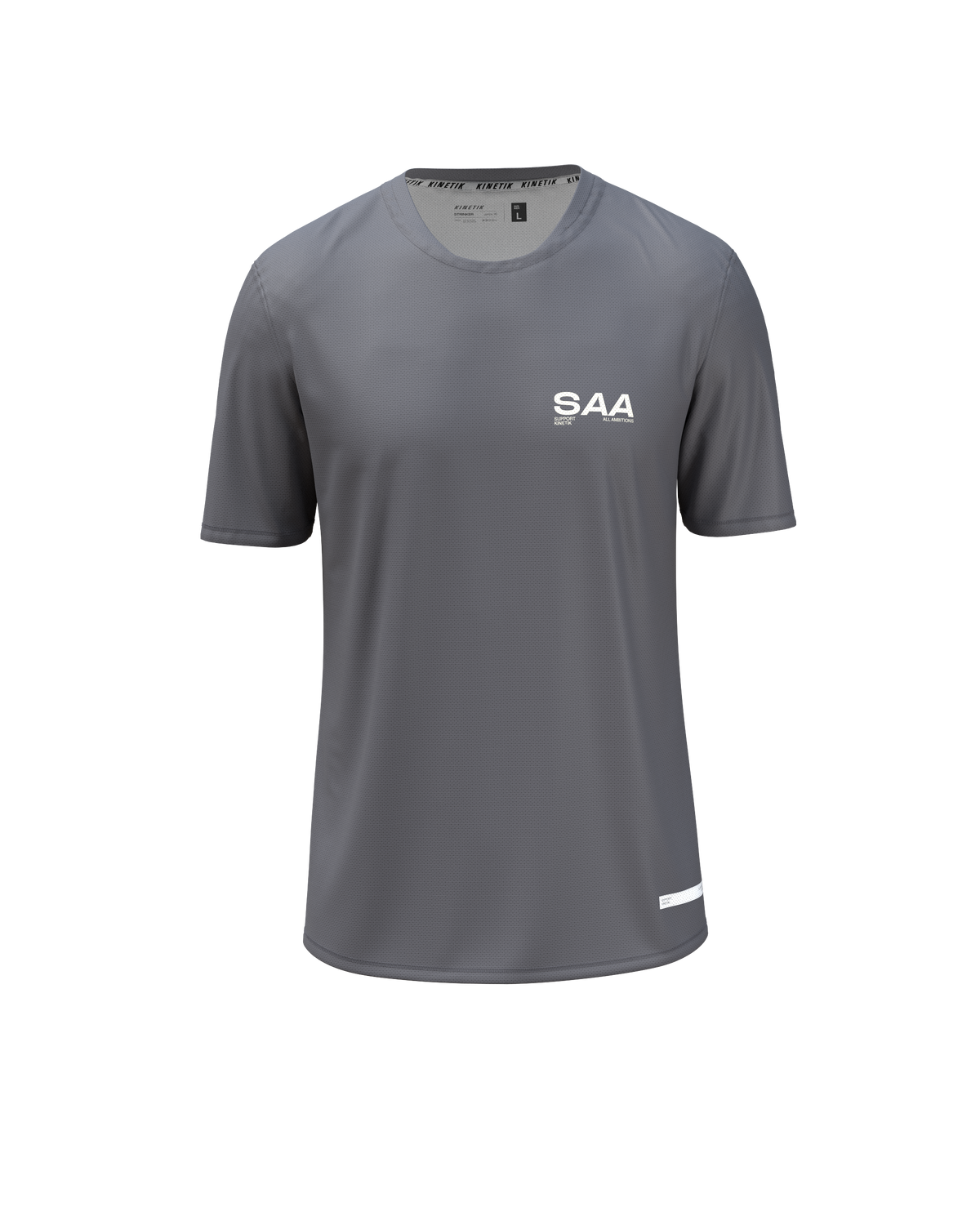 MAVRIK MEN SAA GREY - Maillots trail-running - 3 - kinetik-adrenalink