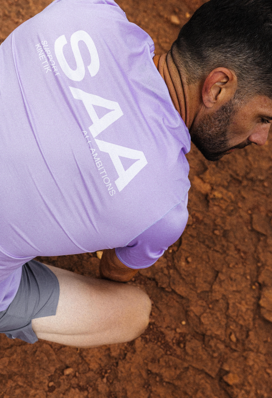 MAVRIK MEN SAA PURPLE - Maillots trail-running - 2 - kinetik-adrenalink