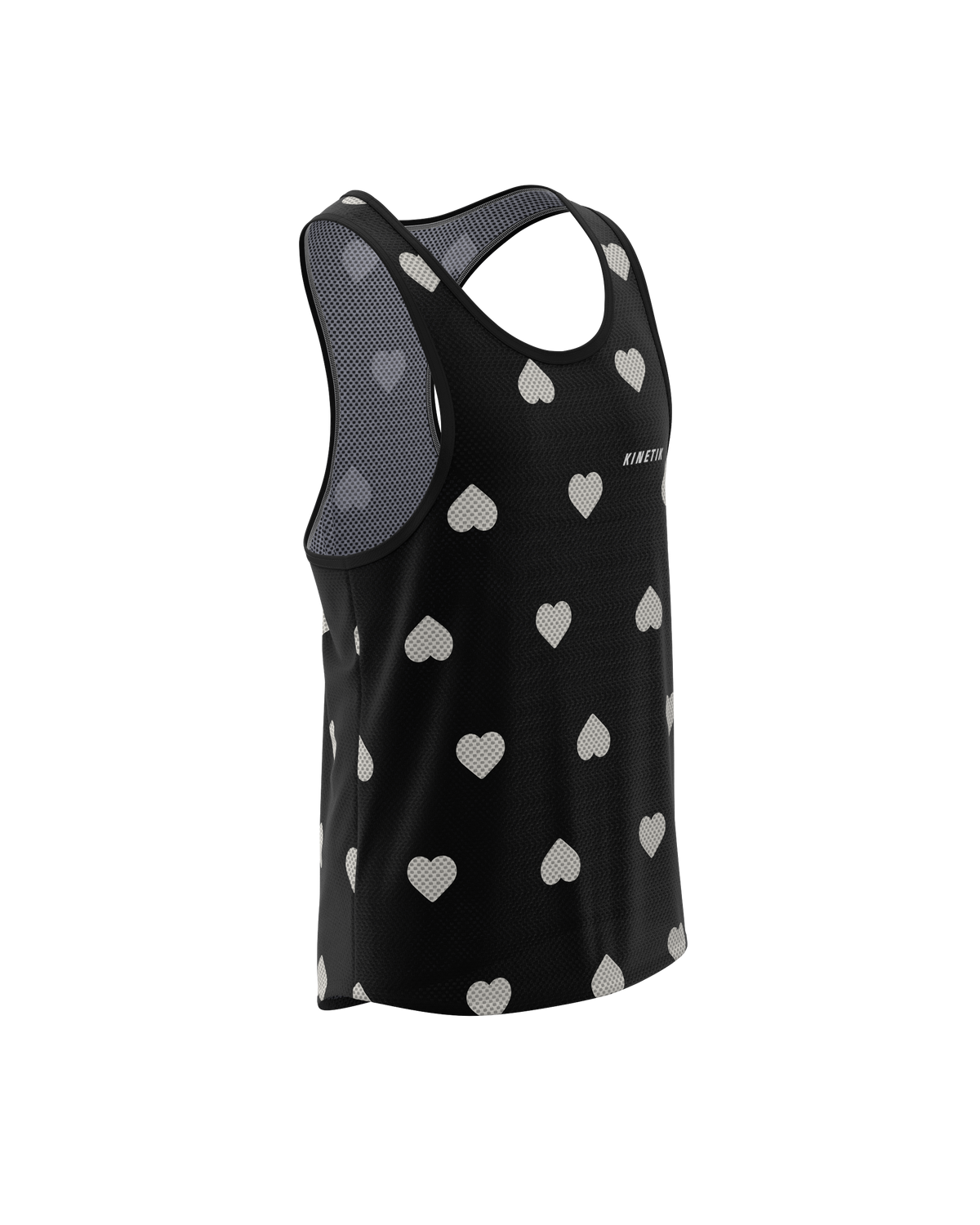 MAVRIK SL AR.90 WOMEN HEARTRUNNEUSE BLACK - Maillots trail-running - 4 - kinetik-adrenalink