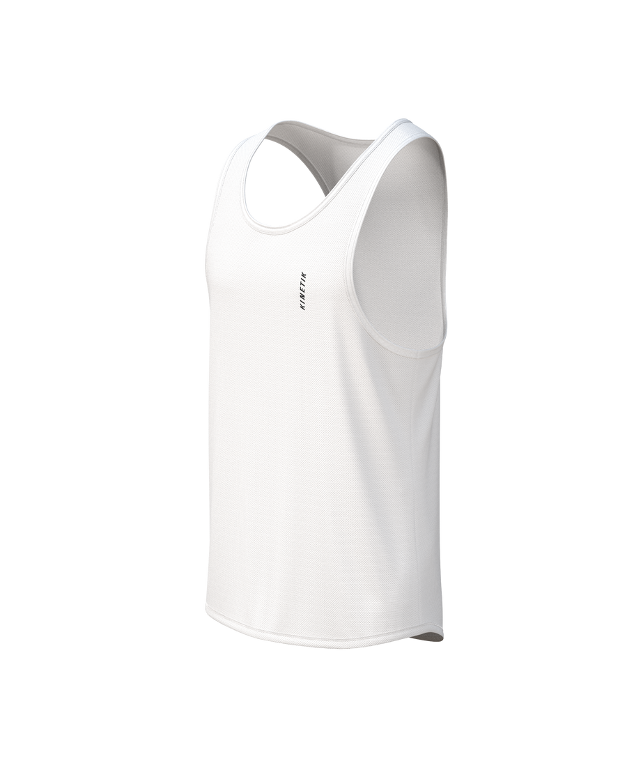 MAVRIK SL MEN BRIGHT WHITE - Maillots trail-running - 1 - kinetik-adrenalink