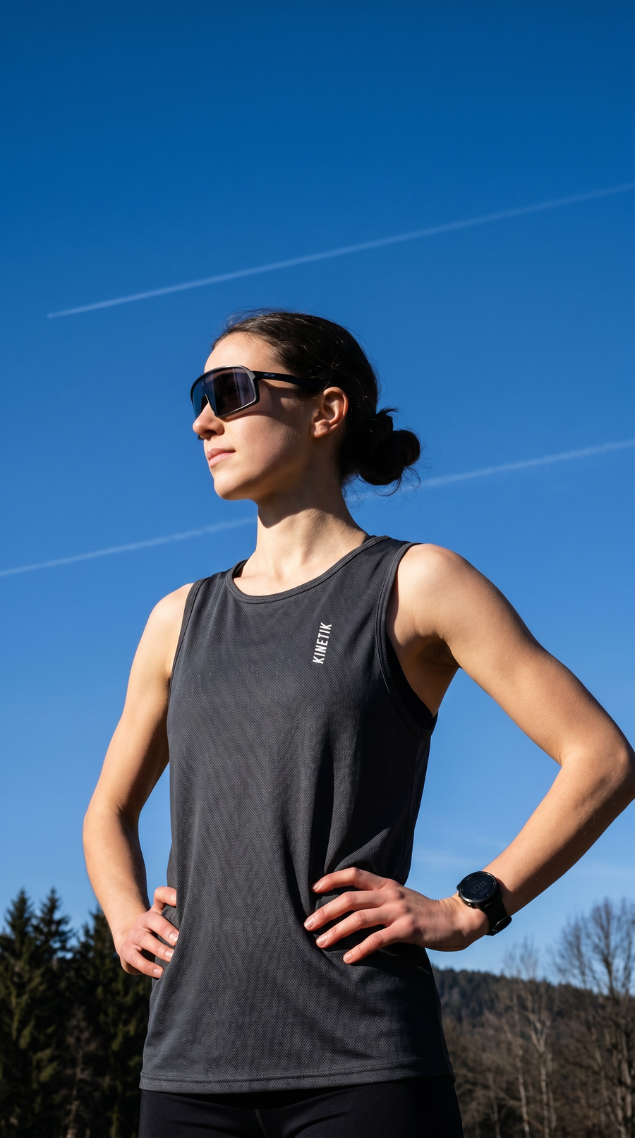 MAVRIK SL WOMEN BLACK BEAUTY - Maillots trail-running - 2 - kinetik-adrenalink