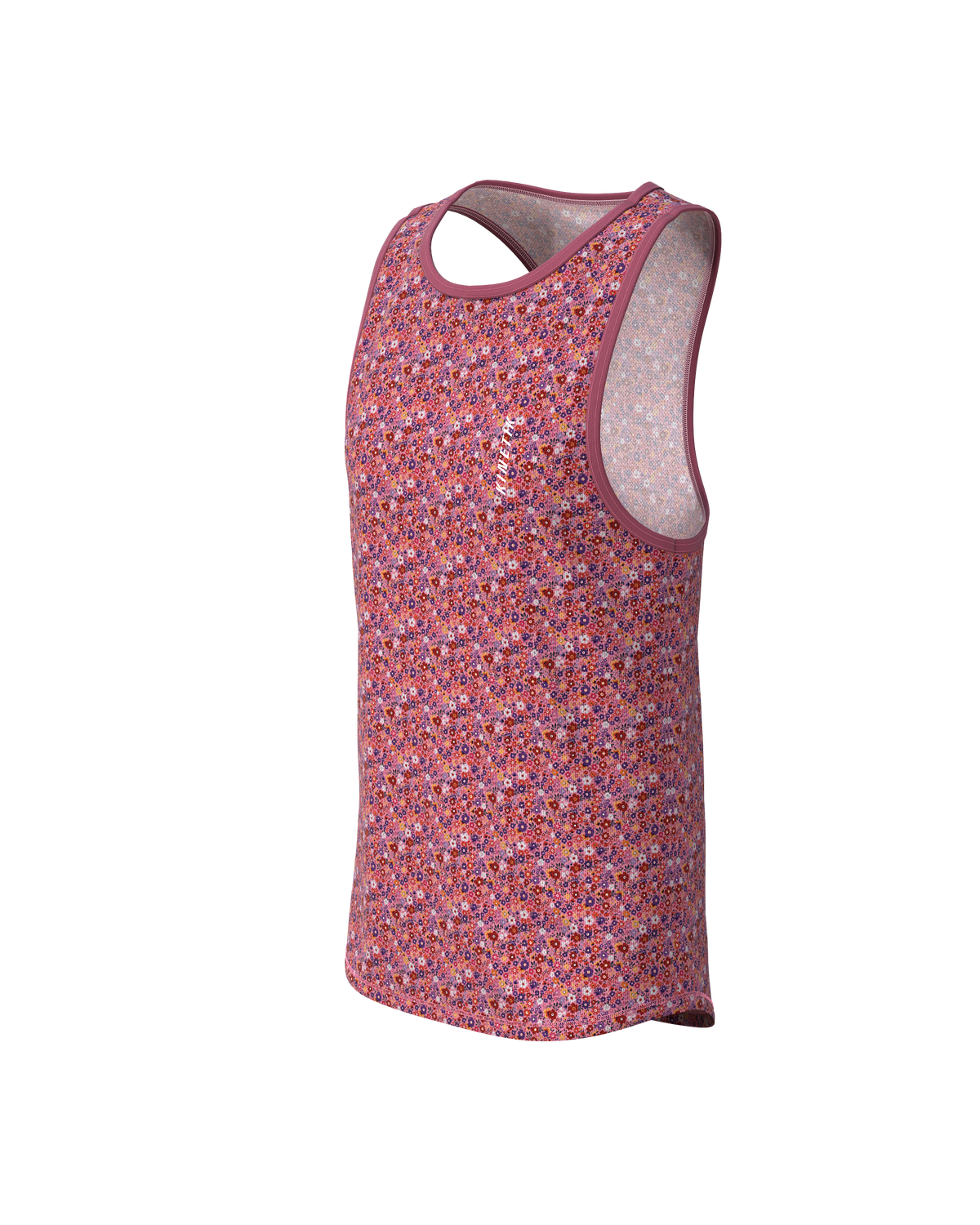 MAVRIK SL WOMEN FLORAL CHERRY - Maillots trail-running - 1 - kinetik-adrenalink