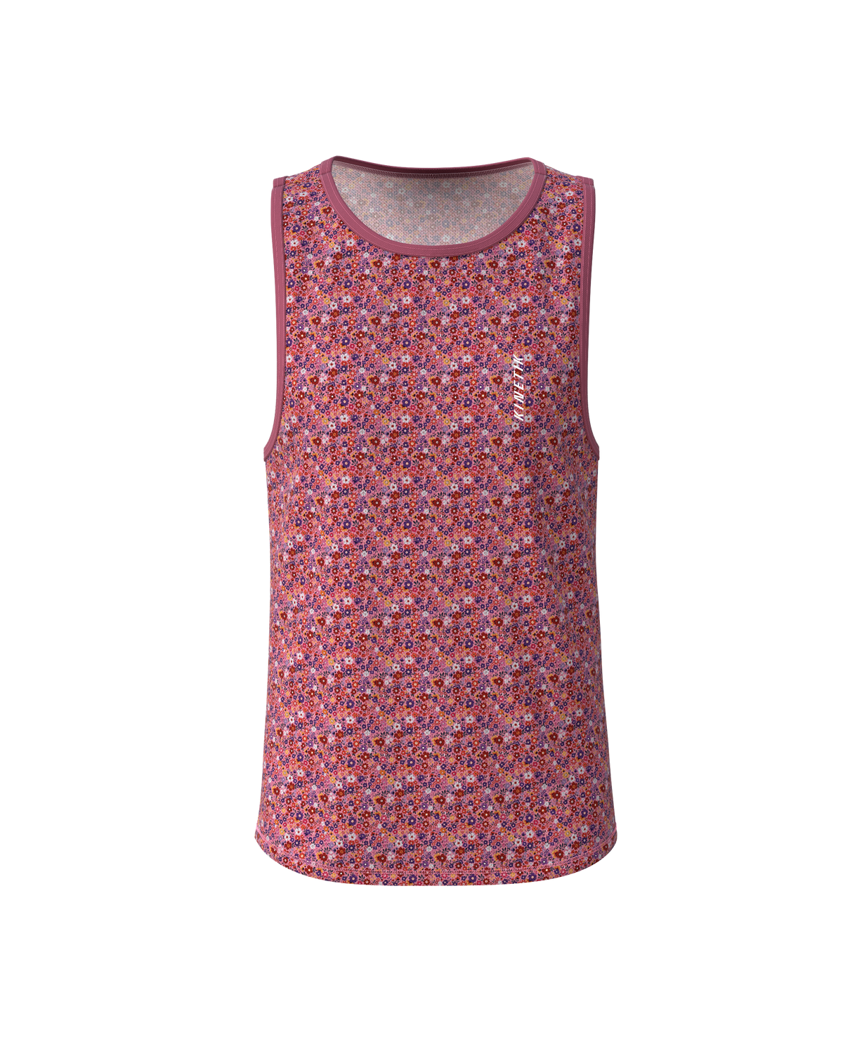 MAVRIK SL WOMEN FLORAL CHERRY - Maillots trail-running - 3 - kinetik-adrenalink